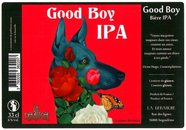 Etiquette BRASSERIE LA DEBAUCHE 219