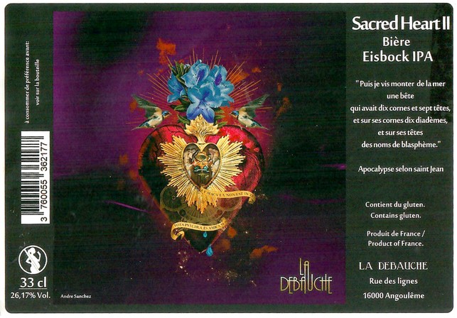 Etiquette BRASSERIE LA DEBAUCHE 230