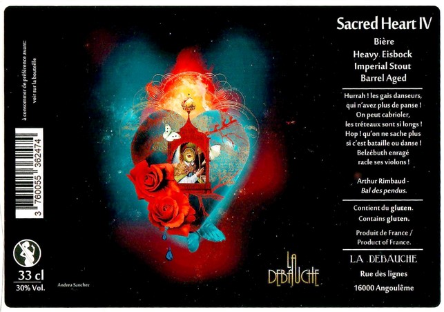 Etiquette BRASSERIE LA DEBAUCHE 232