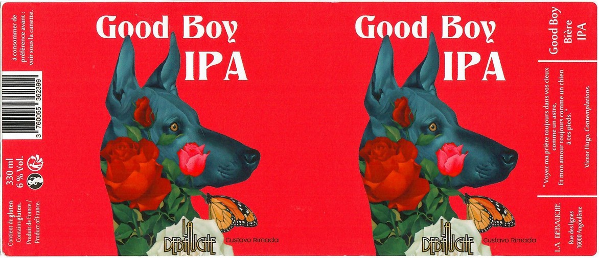 Etiquette BRASSERIE LA DEBAUCHE 245