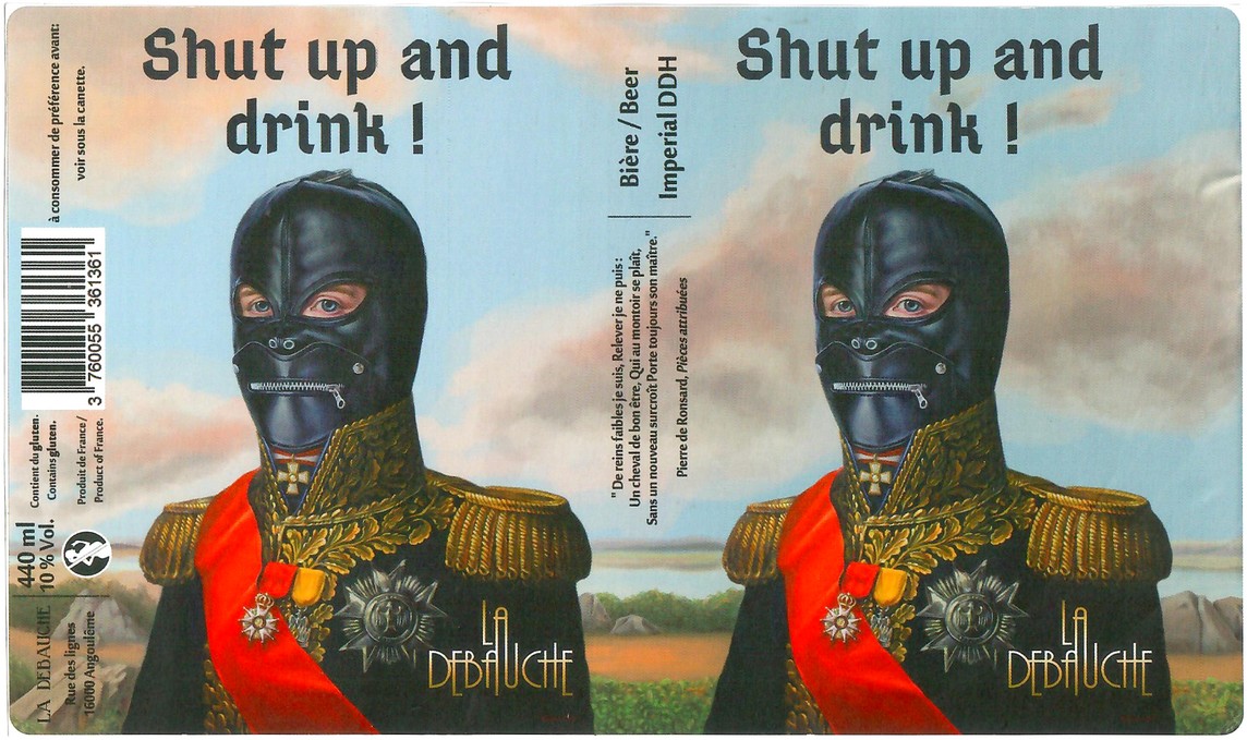 Etiquette BRASSERIE LA DEBAUCHE 249