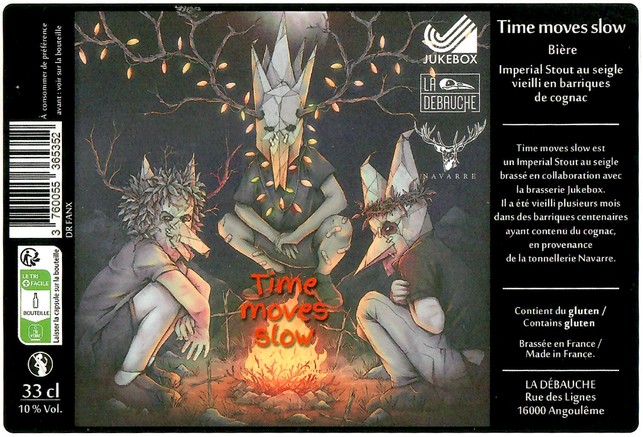 Etiquette BRASSERIE LA DEBAUCHE 250