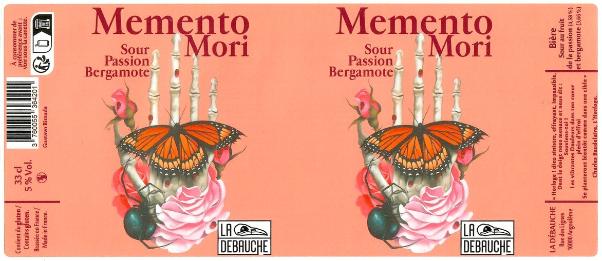 Etiquette BRASSERIE LA DEBAUCHE 257