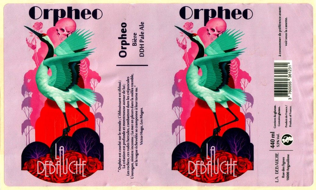 etiquette BRASSERIE LA DEBAUCHE 48