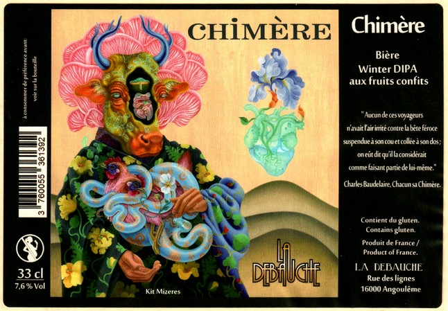 etiquette BRASSERIE LA DEBAUCHE 50