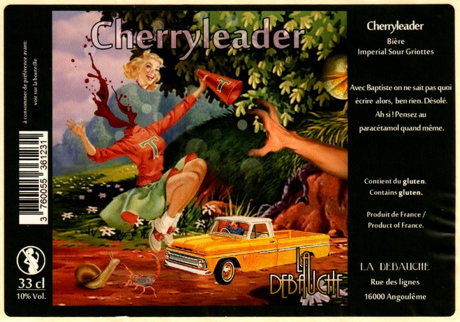 etiquette BRASSERIE LA DEBAUCHE 53