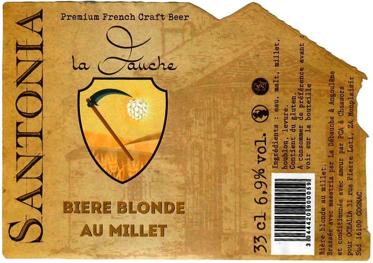 etiquette BRASSERIE LA DEBAUCHE 96