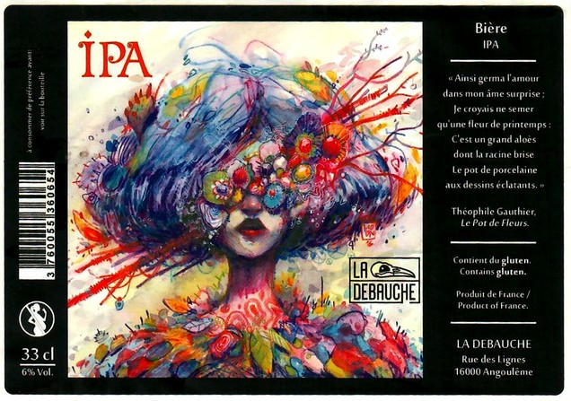 etiquette BRASSERIE LA DEBAUCHE 99