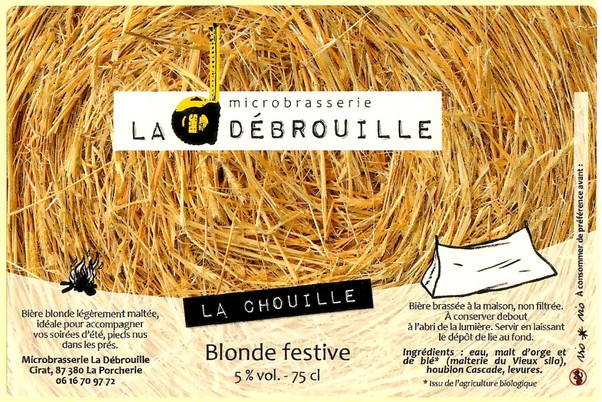 Etiquette BRASSERIE LA DEBROUILLE 02
