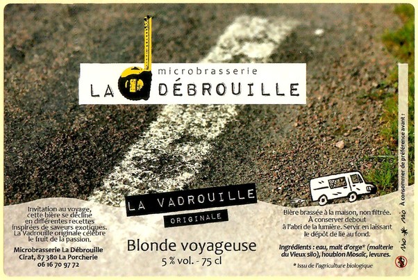 Etiquette BRASSERIE LA DEBROUILLE 03