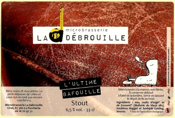 Etiquette BRASSERIE LA DEBROUILLE 05