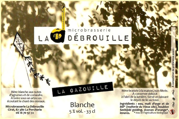 Etiquette BRASSERIE LA DEBROUILLE 13
