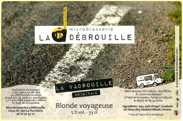 Etiquette BRASSERIE LA DEBROUILLE 14