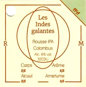 Etiquette BRASSERIE LA DEMARRANTE 02