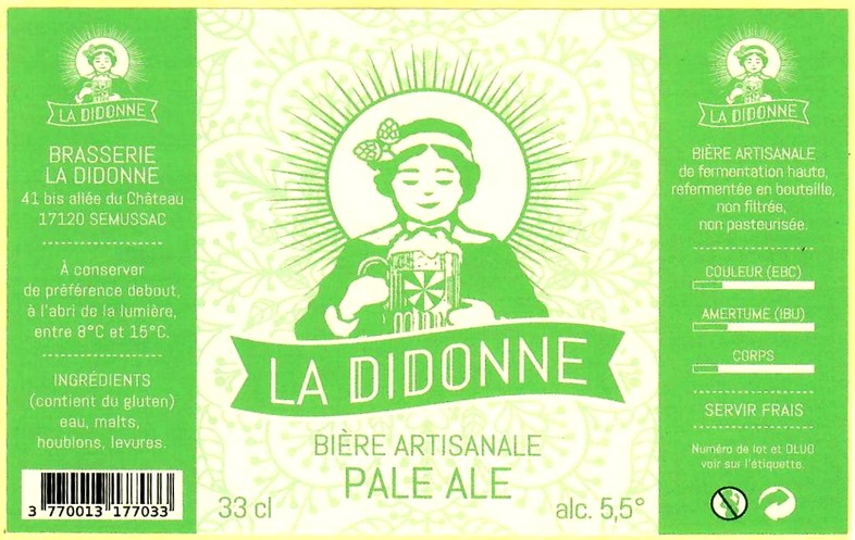 etiquette BRASSERIE LA DIDONNE 04