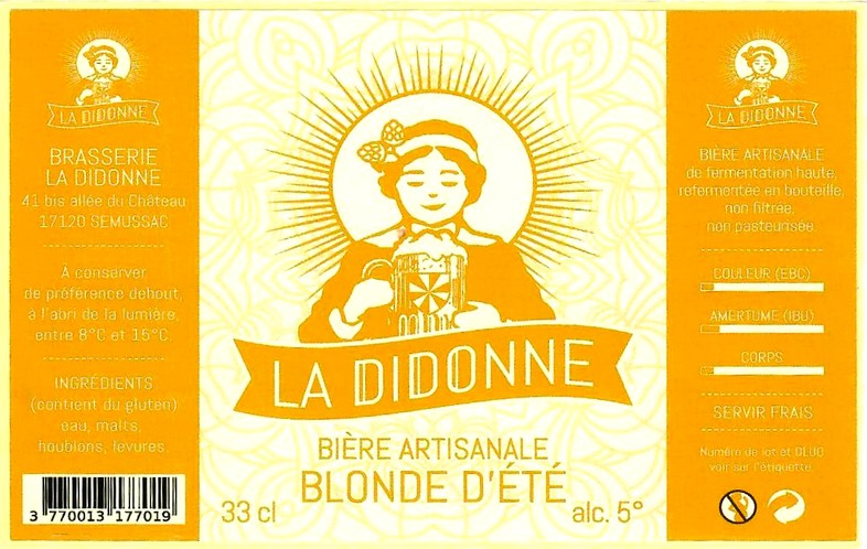etiquette BRASSERIE LA DIDONNE 05