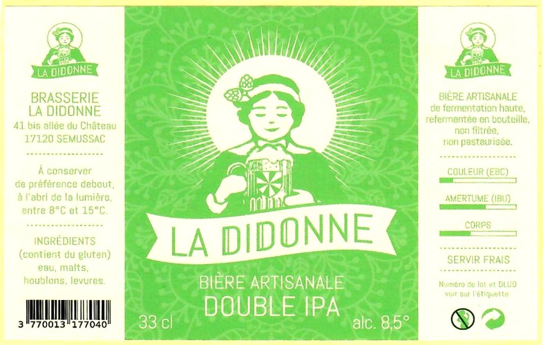 etiquette BRASSERIE LA DIDONNE 06