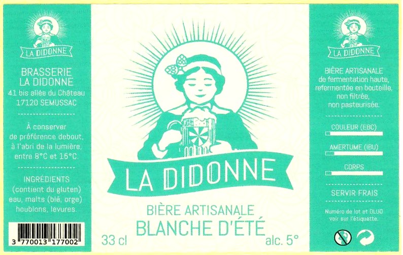 etiquette BRASSERIE LA DIDONNE 09