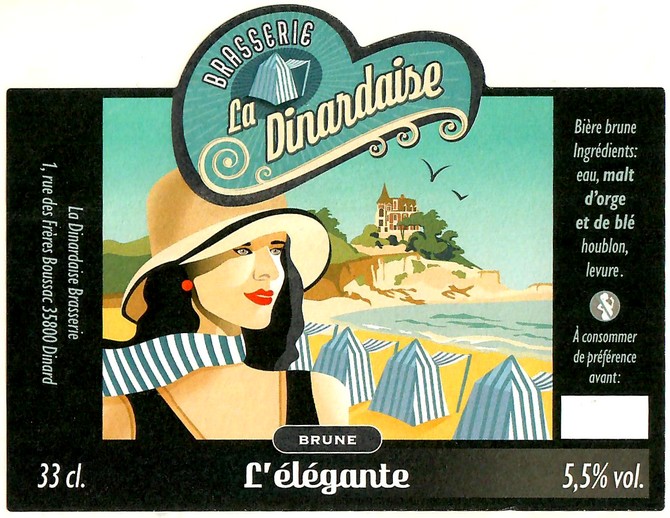 Etiquette BRASSERIE LA DINARDAISE 03