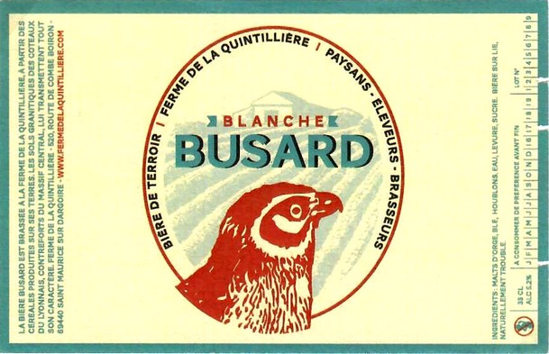 etiquette BRASSERIE LA FERME DE LA QUINTILLIERE 04