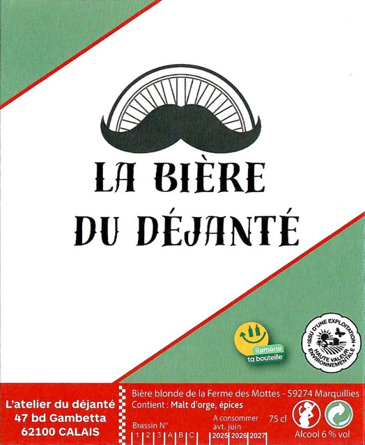 Etiquette BRASSERIE LA FERME DES MOTTES 151