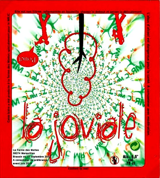 etiquette BRASSERIE LA FERME DES MOTTES 30