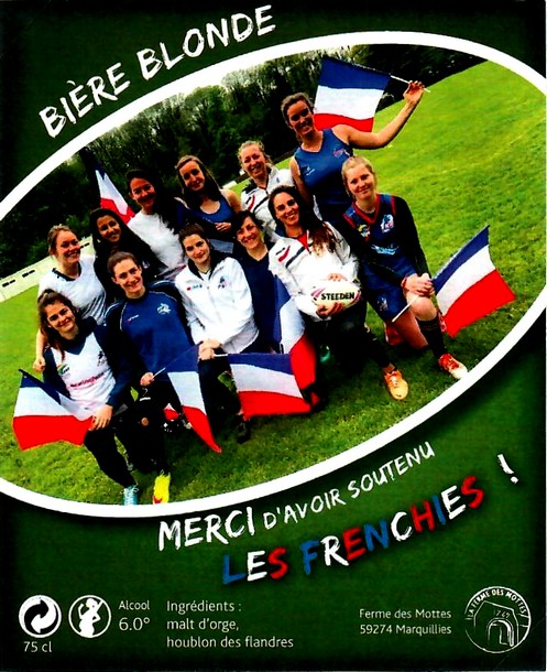 etiquette BRASSERIE LA FERME DES MOTTES 35