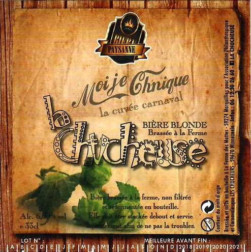 etiquette BRASSERIE LA FERME DES MOTTES 48