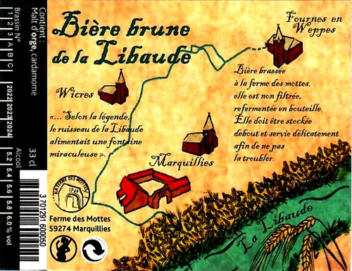 etiquette BRASSERIE LA FERME DES MOTTES 73