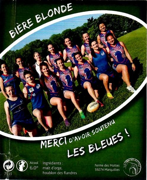 etiquette BRASSERIE LA FERME DES MOTTES 83