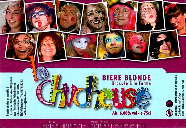 etiquette BRASSERIE LA FERME DES MOTTES 86