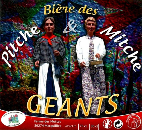 etiquette BRASSERIE LA FERME DES MOTTES 88