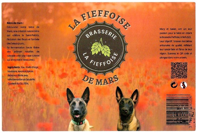 Etiquette BRASSERIE LA FIEFOISSE 07