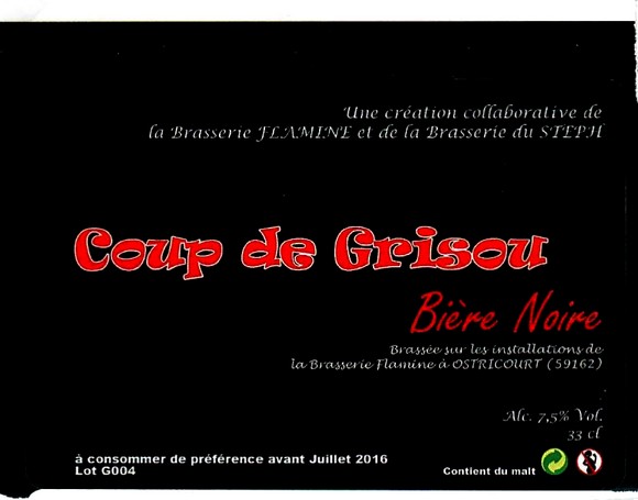 etiquette BRASSERIE FLAMINE 08