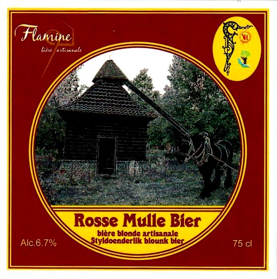 etiquette BRASSERIE FLAMINE 18