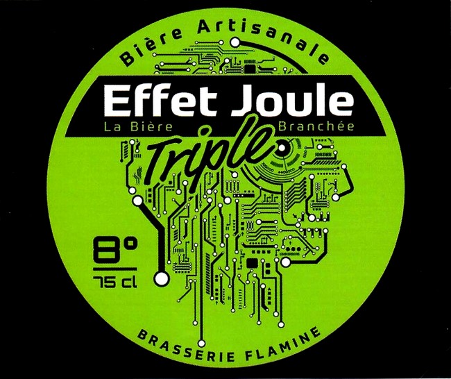 etiquette BRASSERIE FLAMINE 19