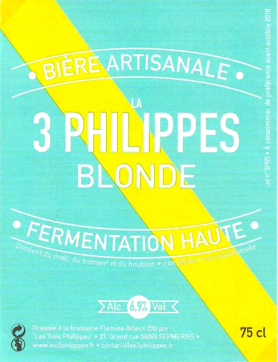 etiquette BRASSERIE FLAMINE 21