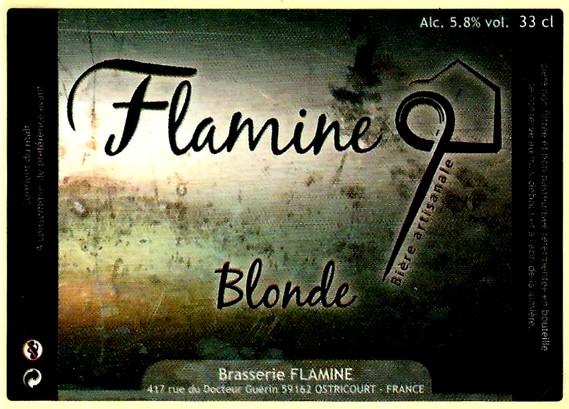 etiquette BRASSERIE FLAMINE 29
