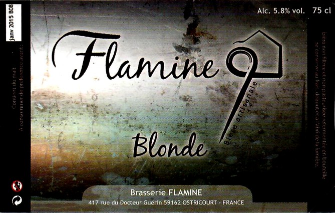 etiquette BRASSERIE FLAMINE 31