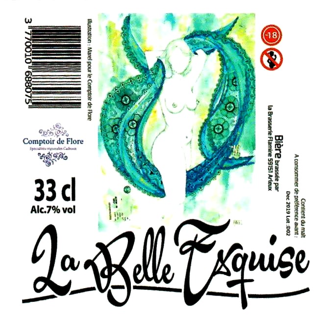 etiquette BRASSERIE FLAMINE 39