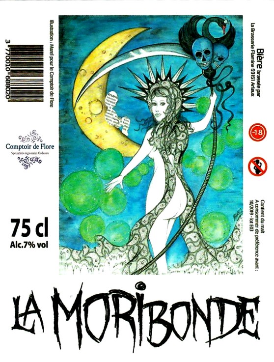 etiquette BRASSERIE FLAMINE 40