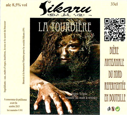 Etiquette BRASSERIE LA FLAMINE 48