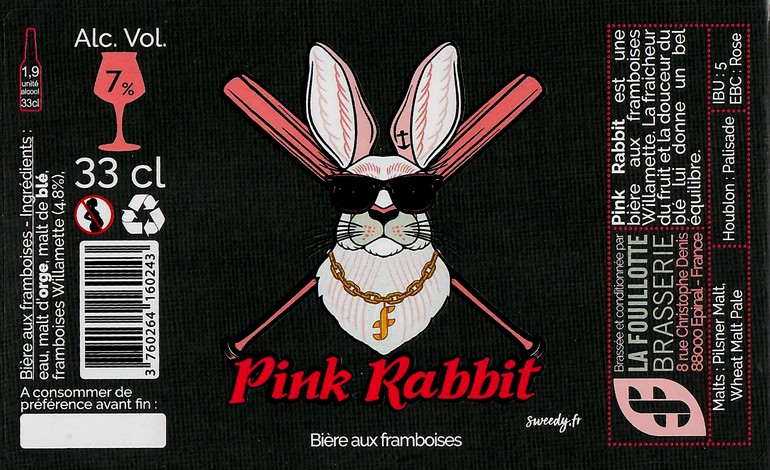 Etiquette BRASSERIE LA FOUILLOTTE 40