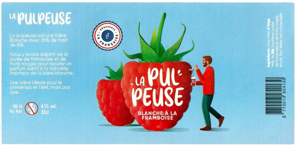 Etiquette BRASSERIE LA FRANCAISE 09