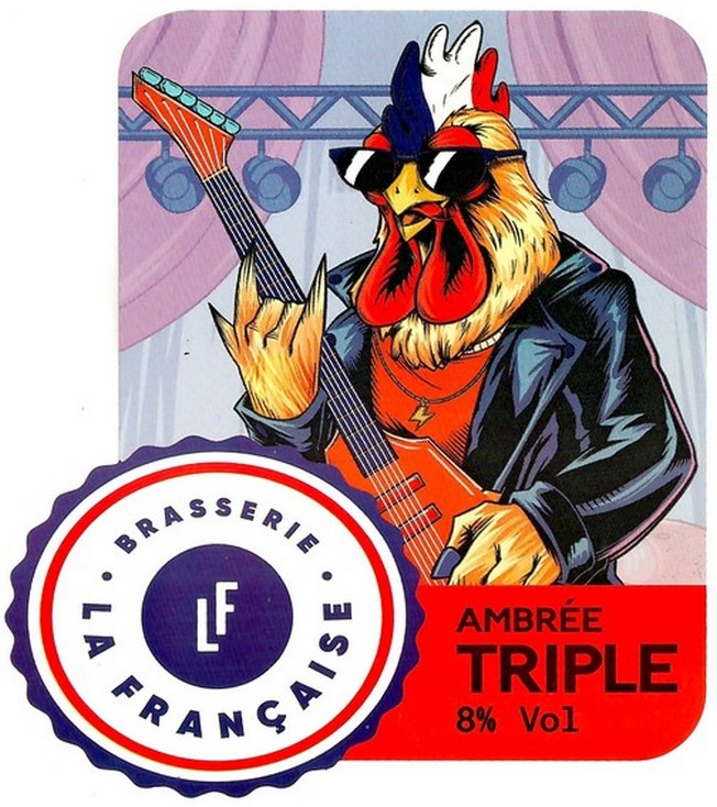 Etiquette BRASSERIE LA FRANCAISE 14