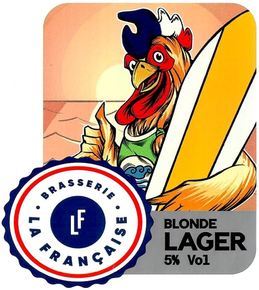 Etiquette BRASSERIE LA FRANCAISE 19