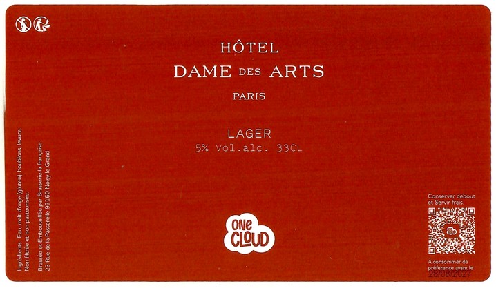 Etiquette BRASSERIE LA FRANCAISE 21