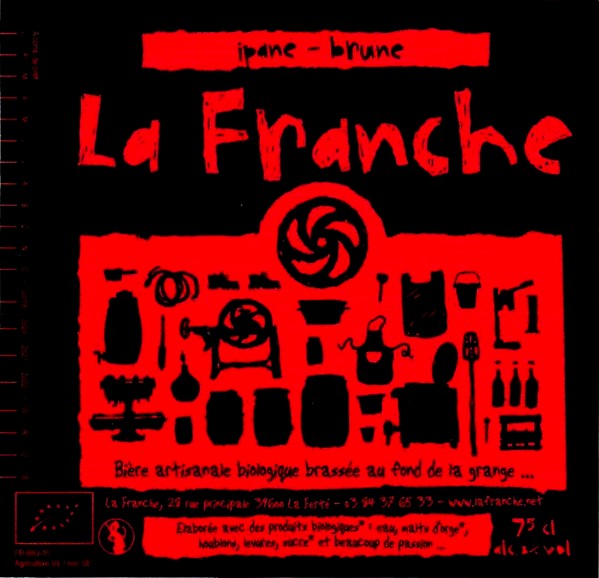 etiquette BRASSERIE LA FRANCHE 64