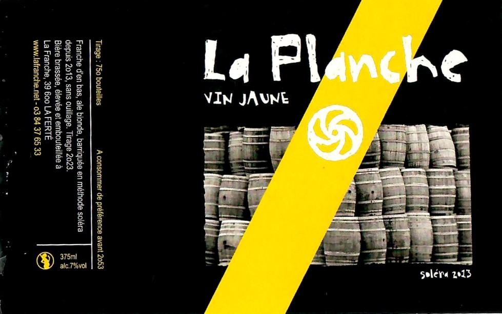 Etiquette BRASSERIE LA FRANCHE 78