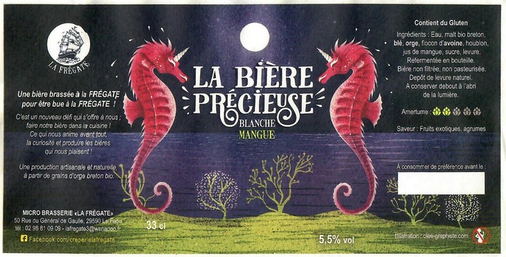 Etiquette BRASSERIE LA FREGATE 01